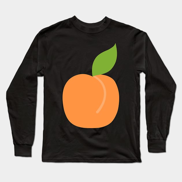 Apricot Long Sleeve T-Shirt by Rough-Cut Head